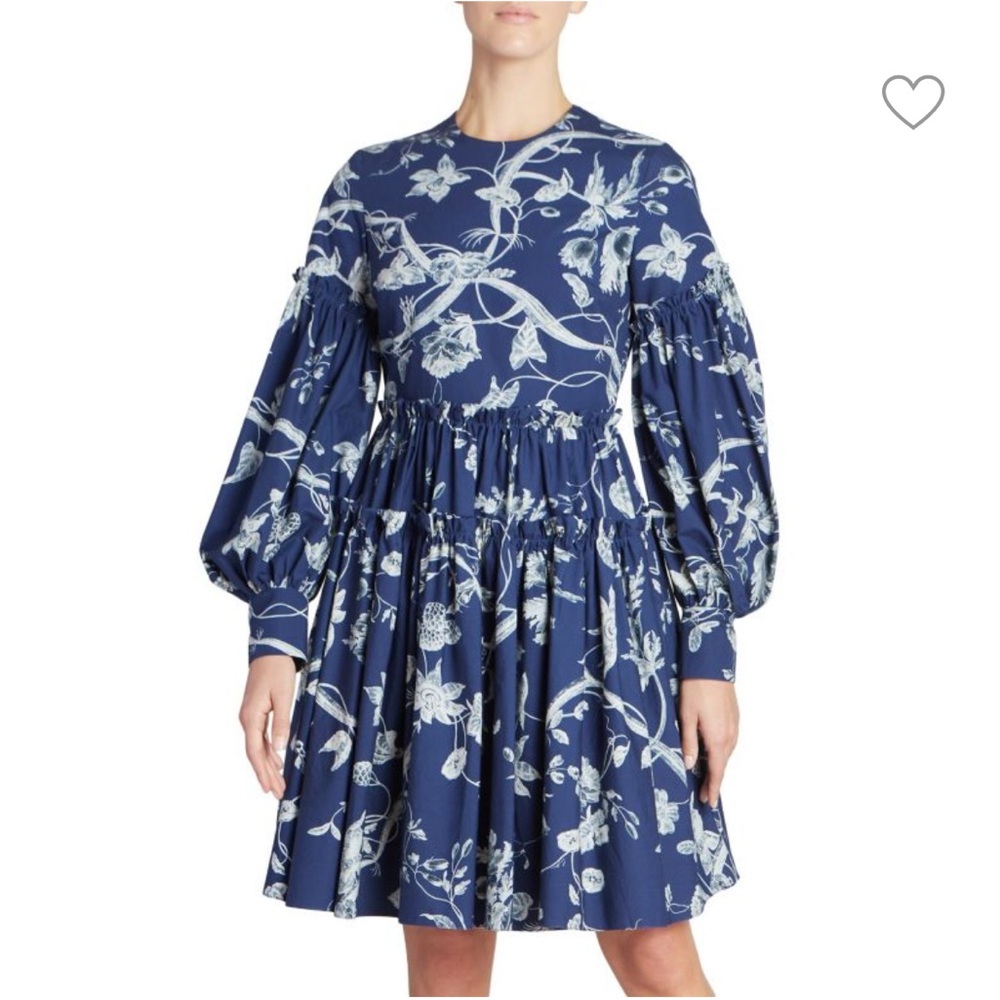 ERDEM Ophelia Voluminous Mini Dress